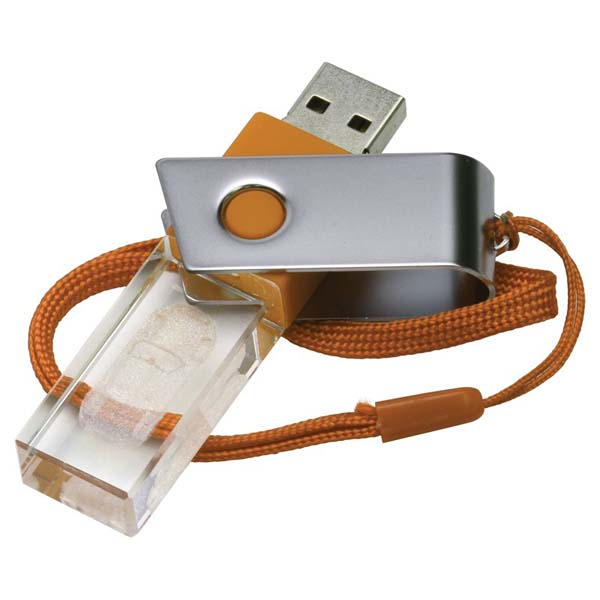 3D Crystal Swivel Flash Drive 16GB image10